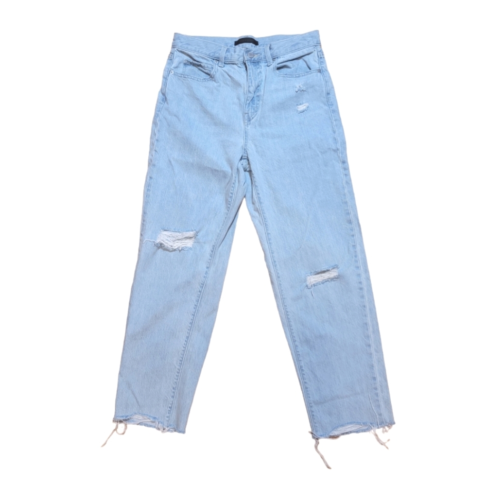 🍒3/$40🍒 Uniqlo Distressed Mom Jeans Loose Fit FITS LIKE SIZE 28